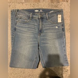 OLD NAVY ROCKSTAR HIGH RISE SUPER SKINNY  JEANS